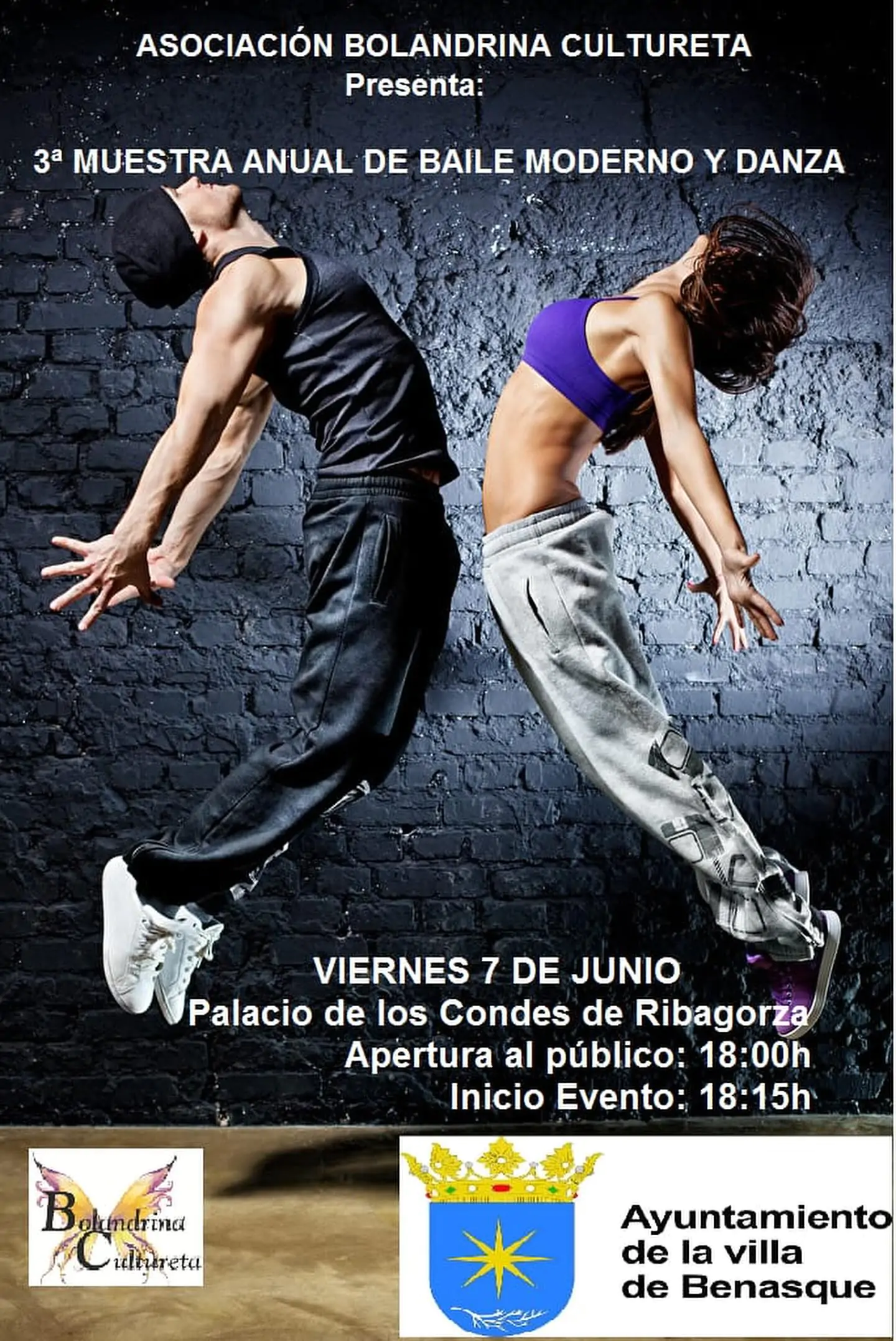 3ª muestra anual de baile moderno y danza | enBenas.com