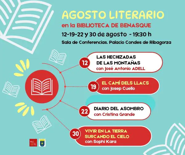 Agosto literario en la Biblioteca de Benasque | enBenas.com