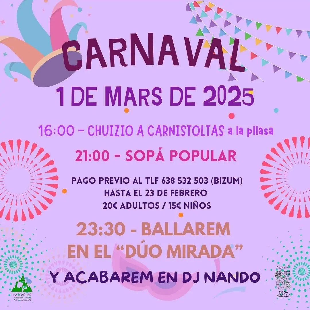 Carnaval 2025 en Laspaúles | enBenas.com