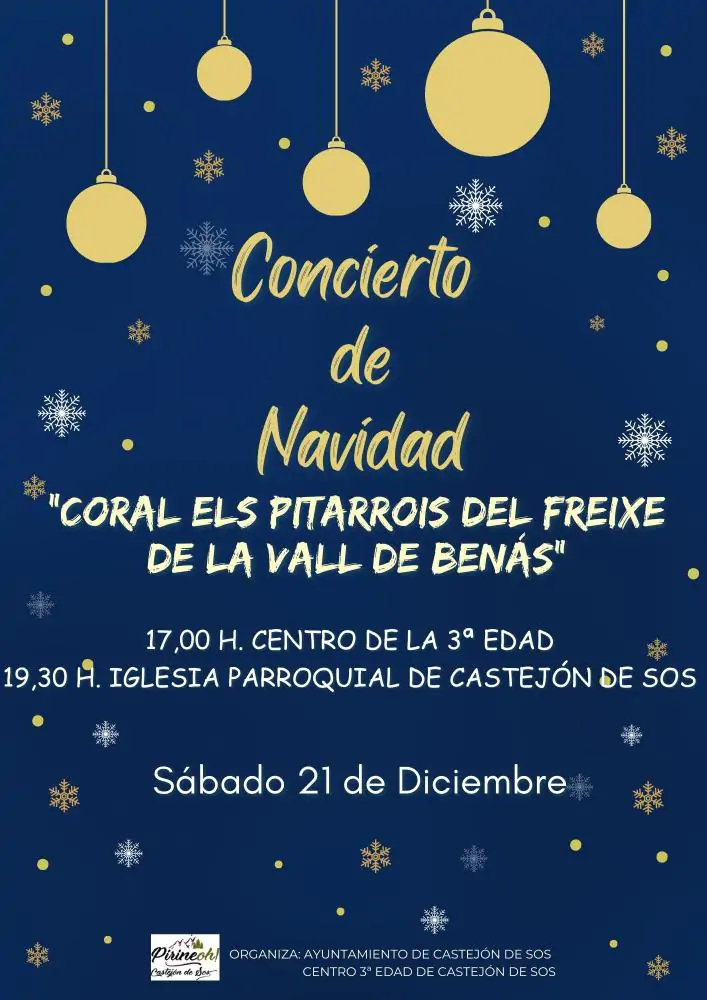 Concierto de Navidad en Castejón de Sos | enBenas.com