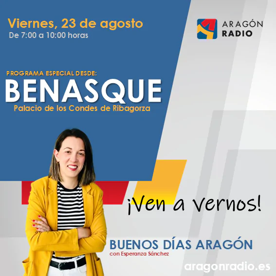 Emisión de Buenos días Aragón desde Benasque | enBenas.com