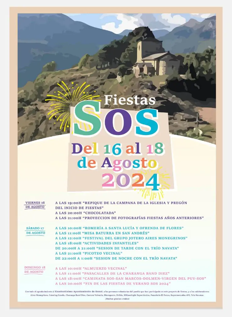 Fiestas de Sos 2024 | enBenas.com