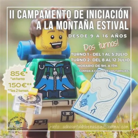 II Campamento de iniciación a la montaña estival | enBenas.com