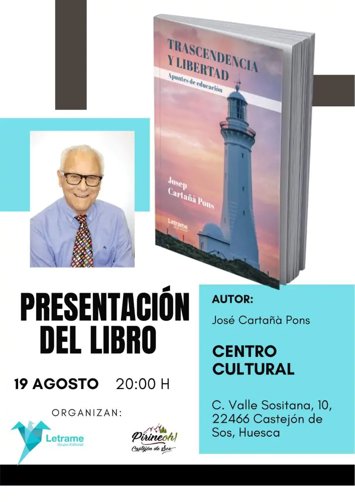 Presentación del libro Trascendencia y libertad en Castejón de Sos | enBenas.com