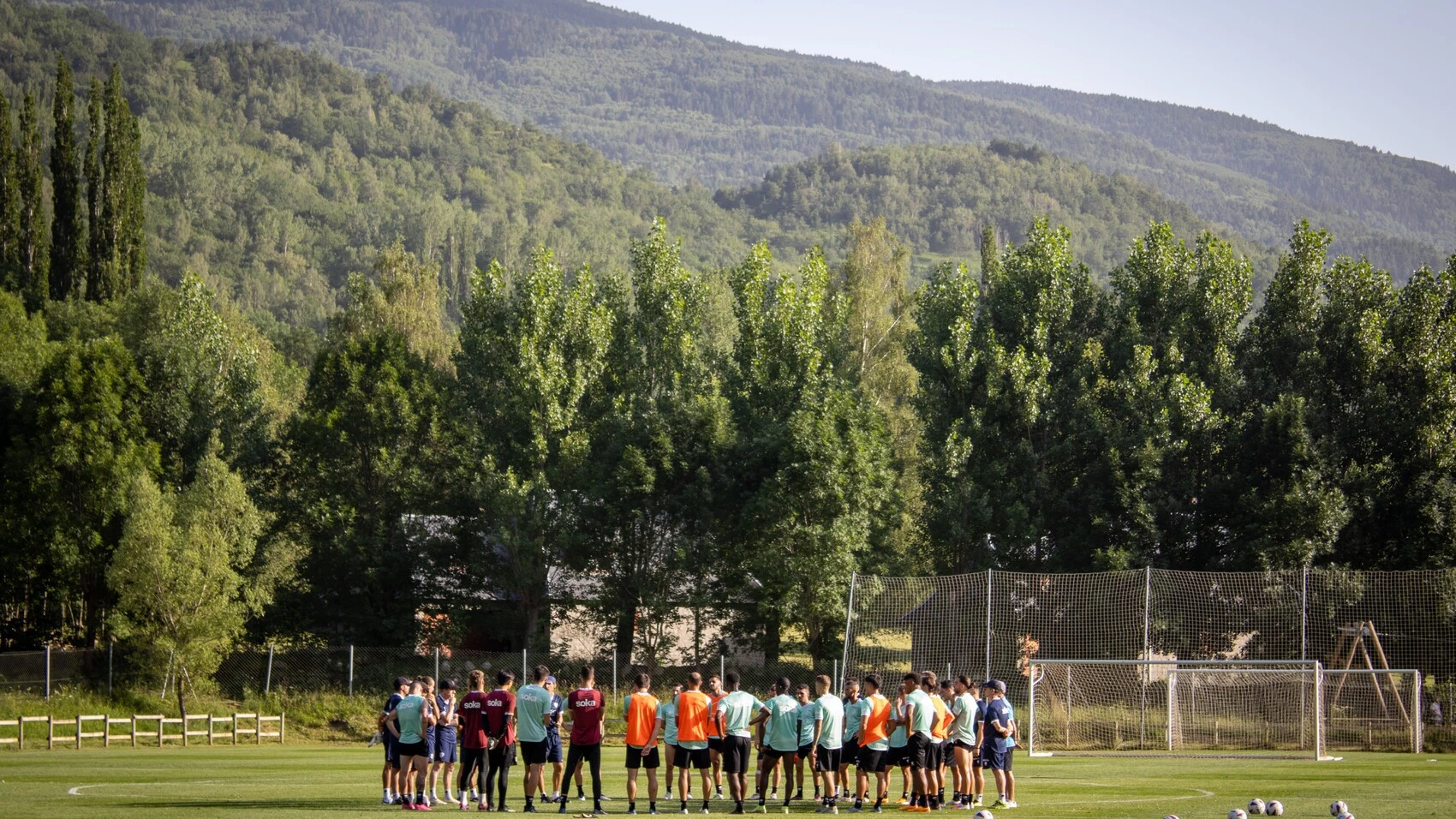 Pretemporada de la SD Huesca en Benasque 2024 | enBenas.com