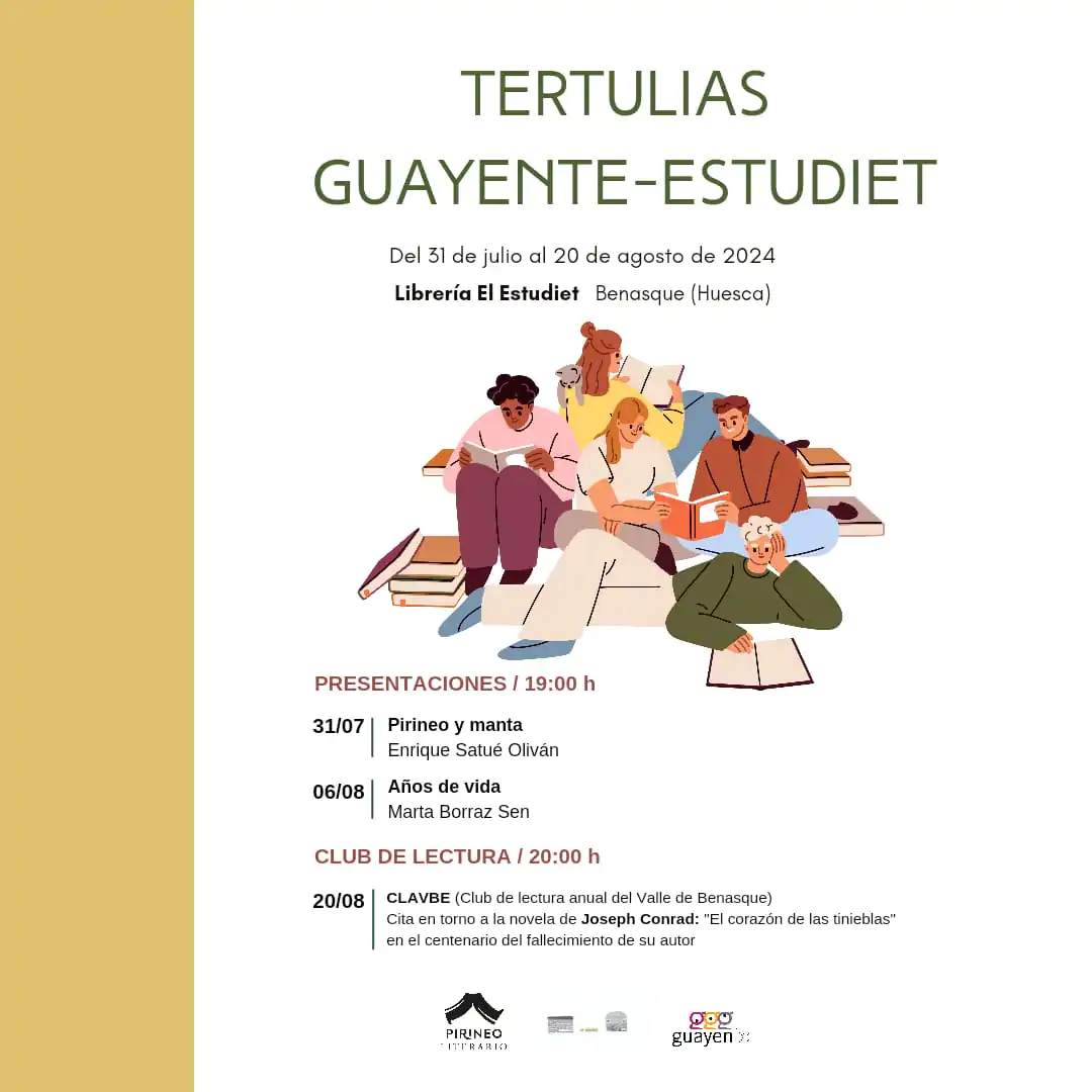 Tertulias literarias Guayente-Estudiet - Verano 2024 | enBenas.com