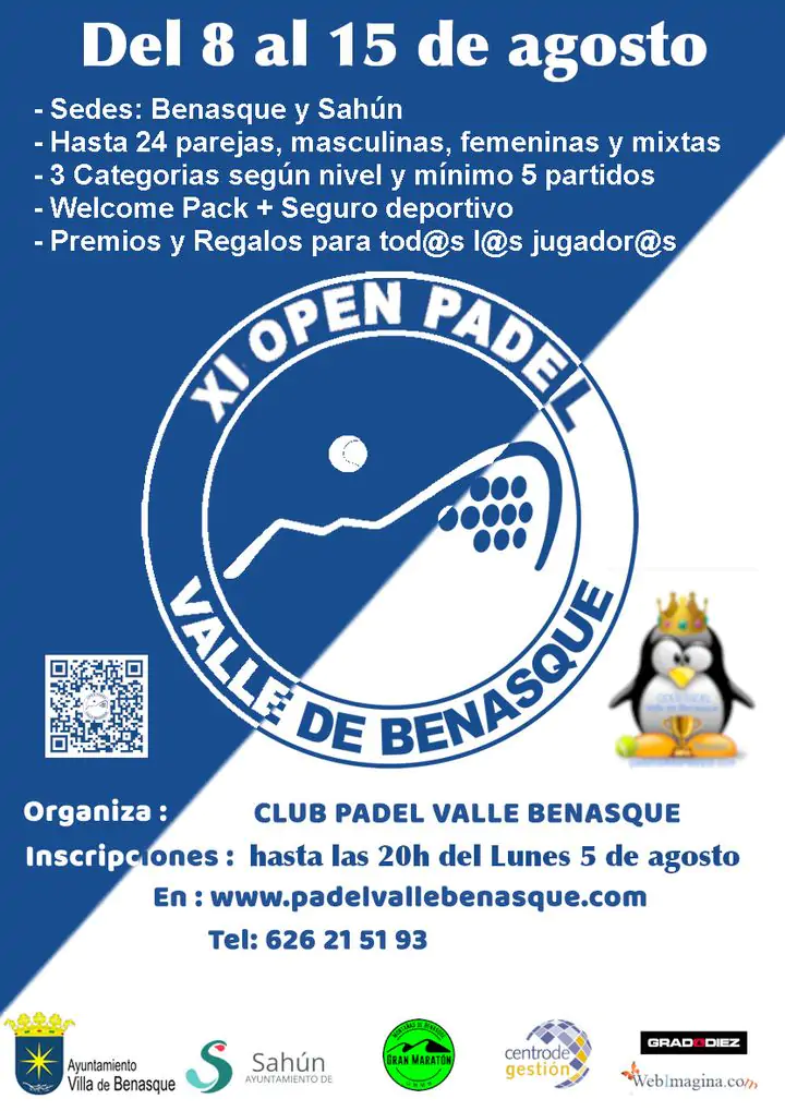 XI Open de Padel Valle de Benasque | enBenas.com