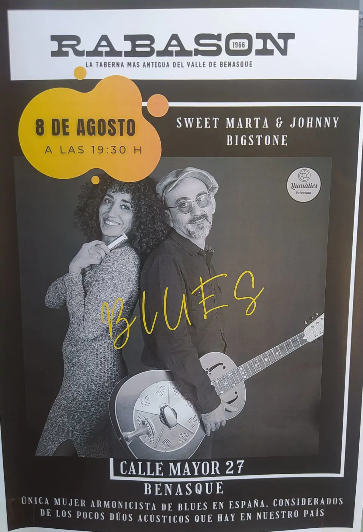 Concierto de blues en el Rabasón | enBenas.com