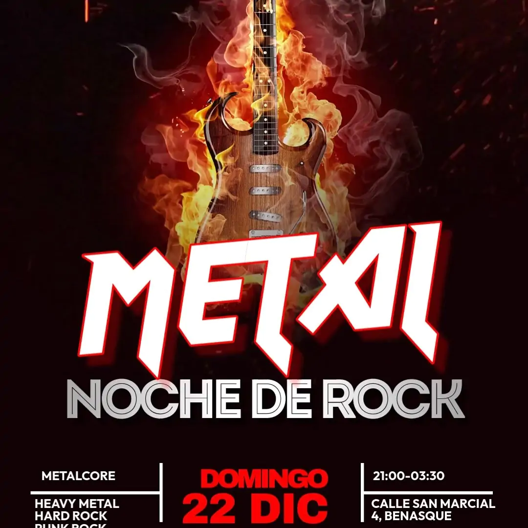 Noche de rock en La Guarida | enBenas.com