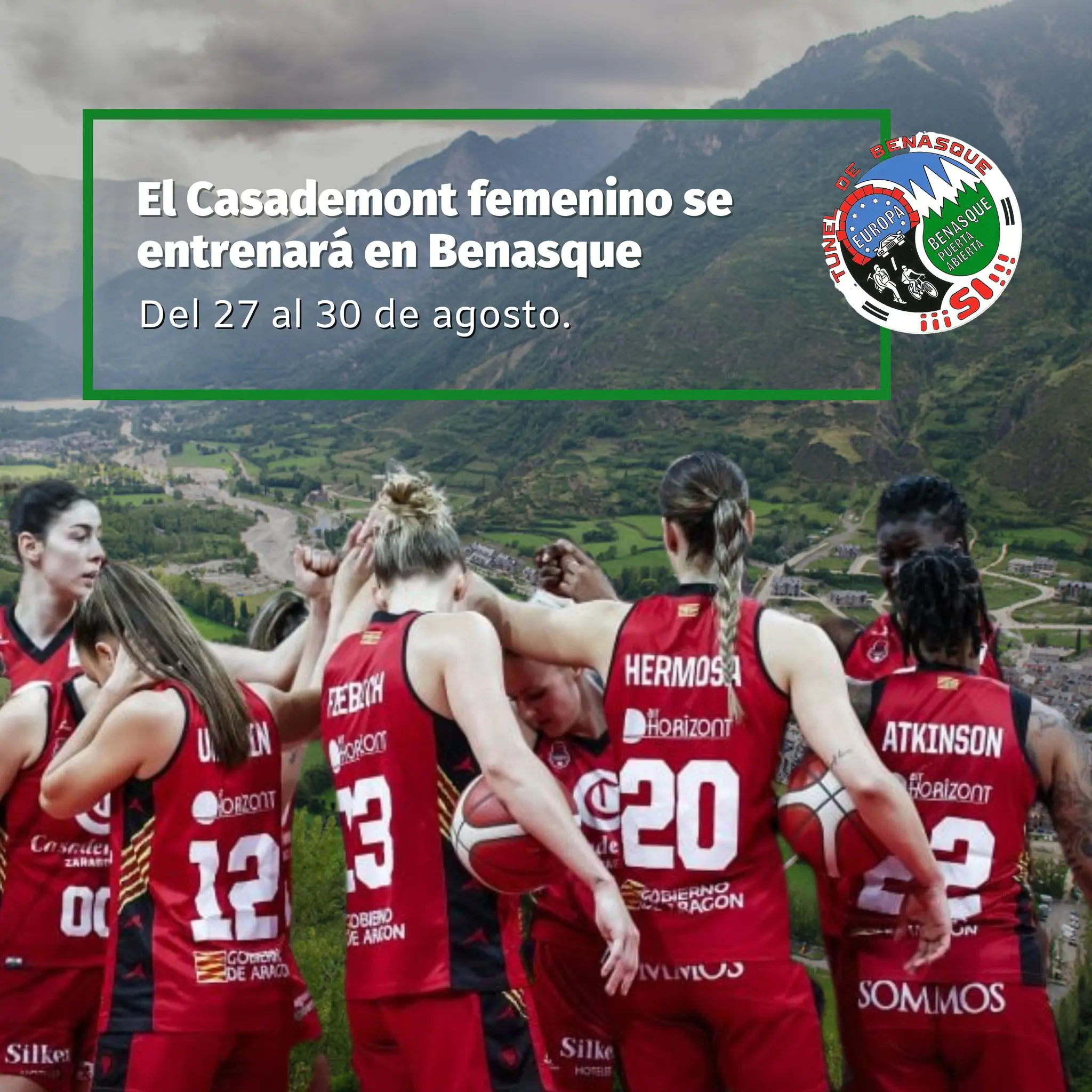 Stage del Casademont femenino en Benasque | enBenas.com